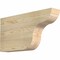 Ekena Millwork Carmel Rough Sawn Rafter Tail, Douglas Fir, 4"W x 12"H x 24"L RFT04X12X24CAR00RDF - alternate 1
